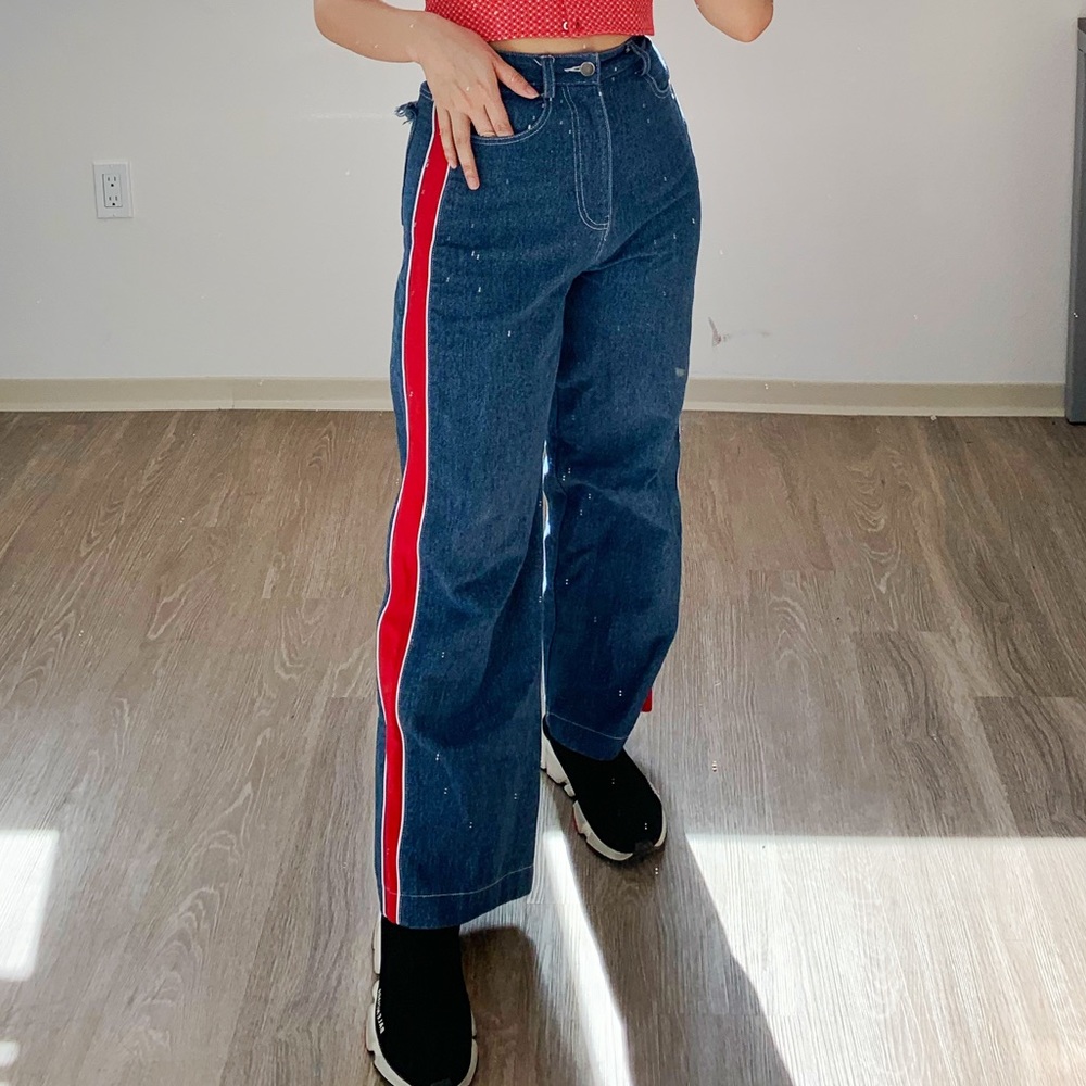 High waisted pants